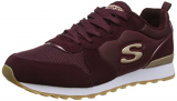 Skechers OG 85 Gold’n Gurl, Zapatillas de Deporte Mujer, Burgundy, 35.5 EU