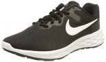 Nike Revolution 6 Zapatillas de Correr, Hombre, Negro (Black/White/Iron Grey), 42 EU