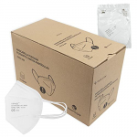 Mooncare Dispensador Mascarillas FFP2 [Pack 50 Uds] Oreja, Mascarilla Certificada/Homologada [No Reutilizable], Eficacia Filtración > 94%, Norma EN149:2001+A1:2009, No Contiene Grafeno