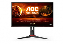 AOC Monitor Gaming 27G2AE 27 FHD, 144 Hz, 1ms, FreeSync Premium (1920×1080, HDMI, Displayport)