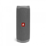 JBL Flip 5 – Altavoz inalámbrico portátil con Bluetooth, speaker resistente al agua (IPX7), JBL PartyBoost, hasta 12h de reproducción con sonido de calidad, gris