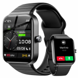 Reloj Inteligente Hombre con Llamadas y Voz de Alexa, 1.8″ Smartwatch IP68 Reloj Deportivo Mujer con 100+ Modos Deportivos, Pulsera Actividad Pulsómetro/Monitor de Sueño/Podómetro para Android iOS
