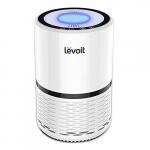 LEVOIT Purificador de Aire con Filtro HEPA H13 y Carbón Activado, hasta 20 m², Eliminar 99,97% Alergias, Polen, Tabaco, Olor, Caspas de Mascota, Libre de Ozono, 3 Velocidades, Luz Nocturna, LV-H132
