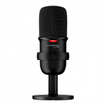 HyperX SoloCast – Micrófono de Condensador USB para Juegos, para PC, PS4 y Mac, Sensor de silenciamiento con un Toque, patrón Polar cardioide, Juegos, Streaming, podcasts, Twitch, Youtube, Discord