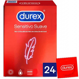 Durex Preservativos Sensitivo Suave para Mayor Sensación – 24 condones