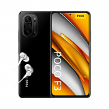 POCO F3 5G – Smartphone 8+256GB, 6,67” 120 Hz AMOLED DotDisplay, Snapdragon 870, cámara triple de 48MP, 4520 mAh, Negro Nocturno (versión ES/PT), incluye auriculares Mi