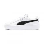 PUMA Vikky Stacked L, Zapatillas Mujer, Blanco White Black, 36 EU