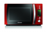 Candy X-Range CMXG20DR, Microondas con Grill, 20L, 1050W, 5 Niveles Potencia, Digital, 40 Programas, Bloqueo Seguridad, Plato 25,5CM, Grill Rack, Express Cooking, Temporizador, App simply-Fi, Rojo