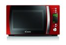 Candy X-Range CMXG20DR, Microondas con Grill, 20L, 1050W, 5 Niveles Potencia, Digital, 40 Programas, Bloqueo Seguridad, Plato 25,5CM, Grill Rack, Express Cooking, Temporizador, App simply-Fi, Rojo