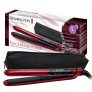 Remington Plancha de Pelo Silk – Cerámica, Digital, Placas Flotantes Extralargas, Resultados Profesionales, Rojo – S9600