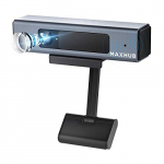 Webcam 1080P Full HD con Micrófono ,Cámara Web MAXHUB con Tapa de Privacidad, Transmisión en Línea, Compatibles con PC Mac Portátil de Escritorio para Zoom/Skype/Facetime/Teams