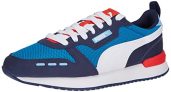 PUMA R78, Zapatillas de Running Unisex Adulto, Blue White Peacoat Red, 42.5 EU