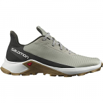 Salomon Alphacross 3 Hombre Zapatos de trail running, Verde (Wrought Iron/White/Cumin), 40 EU
