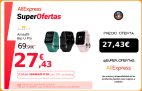 Amazfit Bip U Pro Smart Watch con GPS incorporado, batería de 9 días, rastreador de fitness, oxígeno en la sangre, frecuencia|Relojes inteligentes|