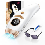 3 en 1 Depiladora de Luz Pulsada IPL, 9 Nivel de Energía, Dispositivo Indoloro, Depilación Láser Profesional Para Mujeres y Hombres,Cuerpo y Cara Bikini Piernas Axilas – 999.990 Flashes