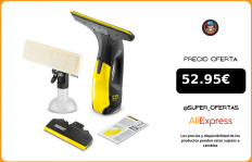 Karcher Window Vac 2 Black Edition Limpiadora de cristales a batería (1.633 426.0)|Limpiadores eléctricos de ventana|