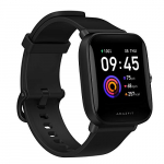 Amazfit Bip U Smartwatch Fitness Reloj Inteligente 60+ Modos Deportivos 1.43″ Pantalla táctil a Color Grande 5 ATM (SpO2) Oxígeno en Sangre Frecuencia Cardíaca (Negro)