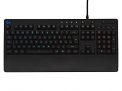 Logitech G213 Prodigy Teclado Gaming, RGB LIGHTSYNC, Teclas retroiluminadas, Resistente a Salpicaduras, Teclas personalizables, Controles Multimedia Dedicados, Disposición QWERTY ES – Negro