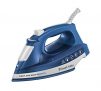 Russell Hobbs Plancha de Ropa Light & Easy Brights – 2400 W, Suela con Revestimiento de Cerámica Coloreada, Golpe de Vapor 90 g, Vapor Continuo 30 g, Azul – 24830-56