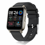 Smartwatch, Reloj Inteligente Deportivos Hombre Mujer Pantalla TFT de 1,69”, Impermeable IP68 Pulsera Actividad Sport con Fitness Tracker Monitor de Sueño Contador Caloría Pulsómetros Podómetro Negr