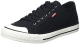 Levi’s Hernandez, Zapatillas Hombre, Regular Black, 40 EU