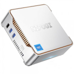 NiPoGi Mini PC Intel Alder Lake-N97(hasta 3.6GHz),16GB DDR4/512GB M.2 SSD GK3PLUS Mini Ordenadores de Sobremesa,4K@60Hz Triple Display/WiFi 6/BT5.2/RJ45/Mini Computadora para Negocios/Escuela