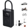 Mijia Compresor Aire Portatil 2, Nuevo 2023 Inflador 2 Xiaomi 150 PSI 6 Modos con Recargable de 2000 mAh, Compresor Aire con Pantalla LCD con Sensor de Presión para Coche, Bicicleta, Moto, Pelota