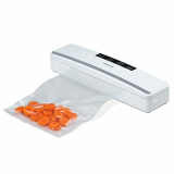 Mellerware Envasadora al vacío doméstica y Profesional – automática 4 en 1 – Maquina al vacío para Alimentos Secos y húmedos – Incluye 20 Bolsas (Blanca)