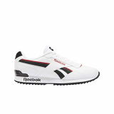 Reebok Royal Glide Ripple Clip, Zapatillas de Running Hombre, White/Black/Vector Red, 41 EU