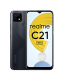 realme C21 Smartphone Libre, Batería de 5000 mAh, Pantalla completa de 6,5″ con mini-drop, Cámara triple con IA de 13 MP, Procesador potente Helio G35, Dual Sim, NFC, 4+64GB, Cross Black