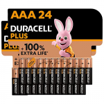 Duracell – NUEVO Pilas alcalinas Plus AAA , 1.5 Voltios LR03 MN2400, paquete de 24