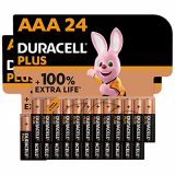 Duracell – NUEVO Pilas alcalinas Plus AAA , 1.5 Voltios LR03 MN2400, paquete de 24