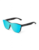 HAWKERS Hybrid Gafas de Sol, Negro/Azul, One Size Unisex Adulto
