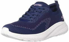 Skechers Bobs Squad Chaos, Zapatillas Mujer, Navy, 39 EU