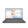 MSI Modern 15 A11SB-066XES – Ordenador portátil de 15.6″ FullHD (Intel Core i7-1165G7, 16GB RAM, 1TB SSD, NVIDIA MX450-2GB, sin sistema operativo) Urban Silver – Teclado QWERTY Español