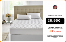 Pikolin Home   Protector de Colchón Acolchado Antimanchas e Impermeable|Funda de cojín|