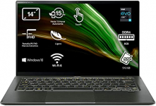 Acer Swift 5 NU-SF514-55T-5001 – Ordenador Portátil 14″ Full HD, Laptop (Intel Core i5-1135G7, 8GB RAM, 512GB SSD, Intel Evo, Iris Xe Graphics, Windows 10 Home), PC Portátil Color Negro – QWERTY