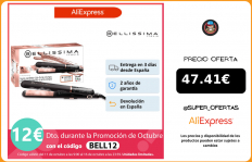 Bellissima Plancha de Pelo My Pro Steam B28 100 con Vapor, Liso Perfecto y Luminoso, todo Tipo de Cabello, Planchas de pelo|Planchas de pelo|
