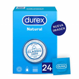 Durex Preservativos Originales Natural Plus – 24 condones