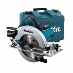 Makita HS7611K – Sierra circular (190 mm, 1600 W, incluye estuche)
