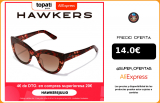 HAWKERS Gafas de sol Persian Brown Gradient HYDE para hombre y mujer. Unisex con UV400 y Diseñado en España. Producto Oficial|Gafas de sol para mujer|