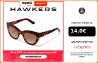 HAWKERS Gafas de sol Persian Brown Gradient HYDE para hombre y mujer. Unisex con UV400 y Diseñado en España. Producto Oficial|Gafas de sol para mujer|