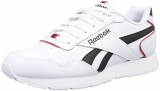 Reebok Royal Glide, Zapatillas de Deporte Hombre, Cloud White / Core Black / Vector Red, 41 EU