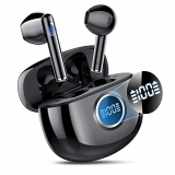 Auriculares Inalambricos, Auriculares Bluetooth 5.3, 4 Mic HD incorporados, In Ear Cascos Inalambricos Graves Profundos, Pantalla LED, IPX7 Impermeable, USB-C