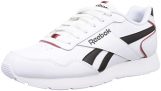 Reebok Royal Glide, Zapatillas de Deporte Hombre, Cloud White / Core Black / Vector Red, 41 EU