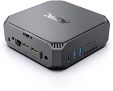 ACEPC Mini PC,Windows 10 Pro 8GB DDR3 256GB SSD, Procesador Intel Celeron J3455 Mini Ordenadores de sobremesa de 4 núcleos, Pantalla Dual 4K HD, WiFi de Banda Dual 2.4G / 5G, Gigabit Ethernet, BT 4.2