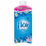 Flor – Suavizante para la ropa concentrado, aroma azul – 72 dosis