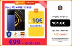 Versión Global POCO M3 4GB 64GB 128G Smartphone Snapdragon 662 Octa Core 6,53 «DotDrop pantalla 48MP Triple 6000mAh Cámara|Teléfonos móviles|