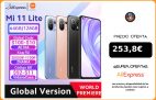 【World Premiere】Global versión Xiaomi Mi 11 Lite Snapdragon 732G Octa Core 64GB/128GB 64MP cámara trasera 4250mAh NFC|Teléfonos móviles|