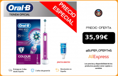 Oral B PRO 600 Cross Action Colour Edition, Cepillo Oral B Eléctrico, Cepillo de dientes eléctrico, limpieza 3D, modo de limpieza diario, 1 cabezal|Cepillos de dientes eléctricos|